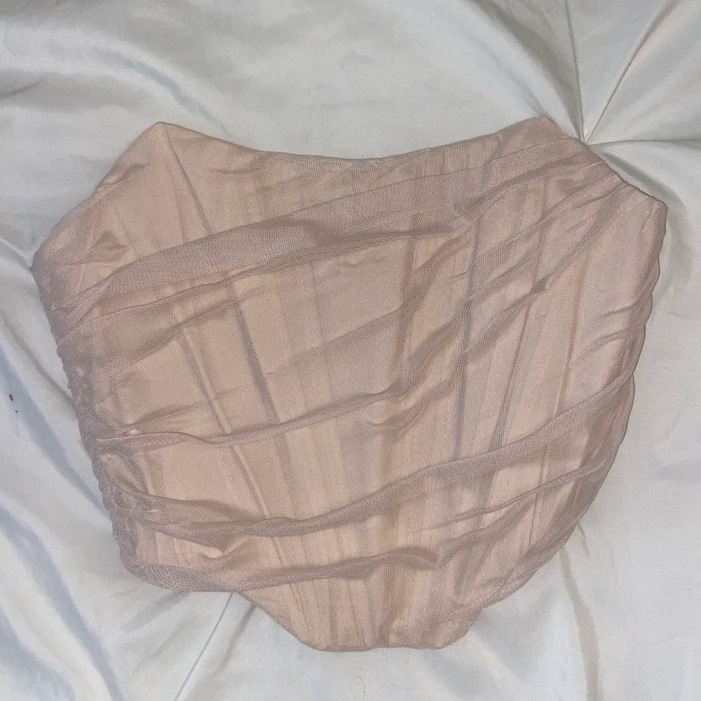 Beige Corset Top